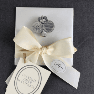 ANGEL DE LA GUARDA DE CLIP PARA CARRO DE PEWTER